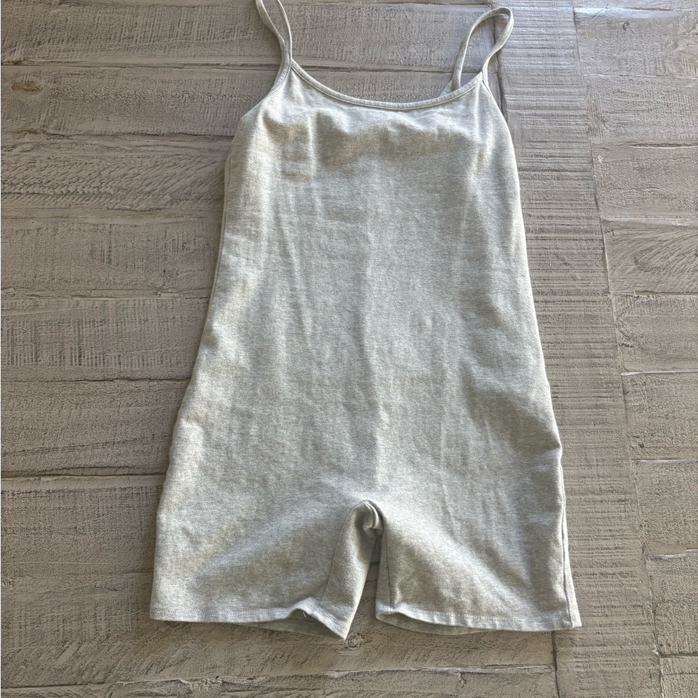 Forever 21 Light Gray Casual Romper